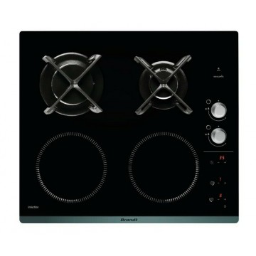 Brandt BPI6414BM Εστία Υγραερίου & Ρεύματος Αυτόνομη με Λειτουργία Κλειδώματος 58x51εκ. Brandt BPI6414BM Εστία Υγραερίου & Ρεύματος Αυτόνομη με Λειτουργία Κλειδώματος 58x51εκ.